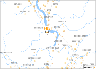 map of Fusi