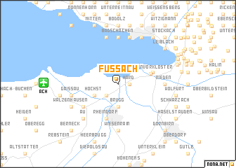 map of Fußach