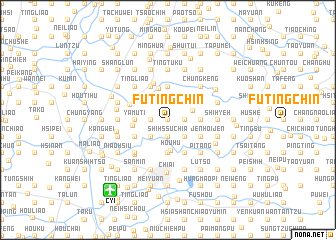 map of Fu-ting-chin