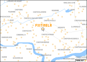 map of F. Xitimela