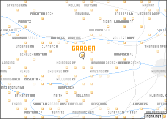 map of Gaaden