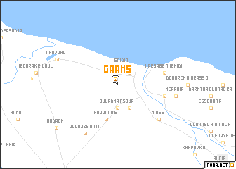 map of Gaams