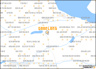 map of Gaarland