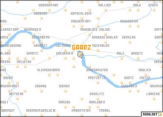 map of Gaarz