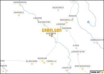 map of Gabaldon