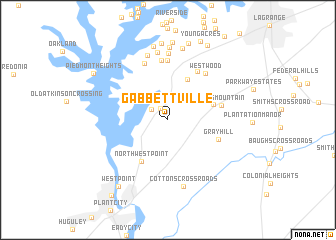 map of Gabbettville