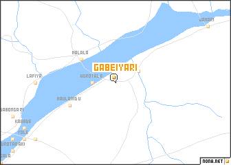 map of Gabeiyari