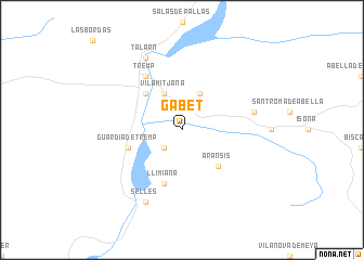 map of Gabet