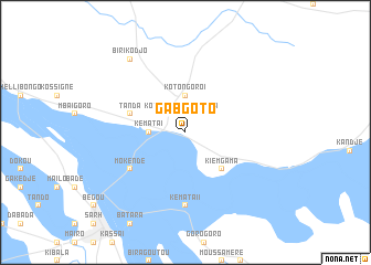 map of Gabgoto