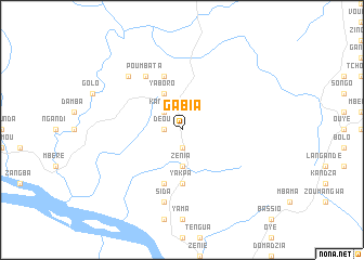 map of Gabia