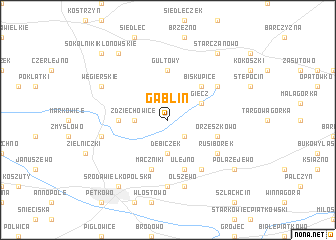 map of Gablin