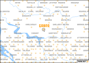 map of Gabra