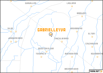 map of Gabriel Leyva