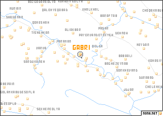 map of Gabrī