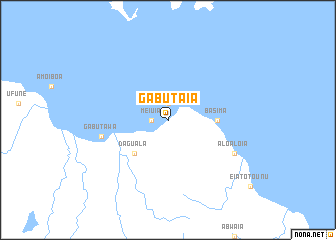 map of Gabutaia