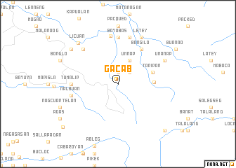 map of Gacab