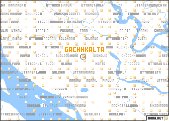 map of Gāchh Kalta