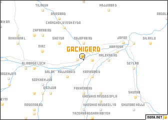 map of Gachī Gerd