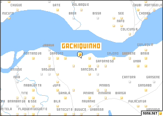 map of Gã Chiquinho
