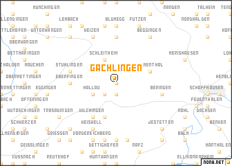 map of Gächlingen