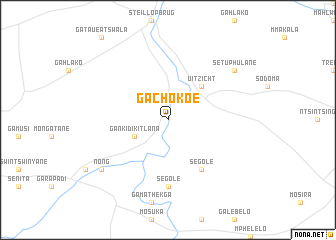 map of Ga-Chokoe