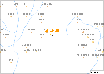 map of Gachun
