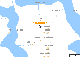 map of Gadapara