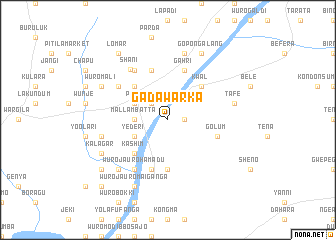 map of Gadawarka