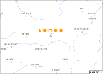 map of Gadaykhana