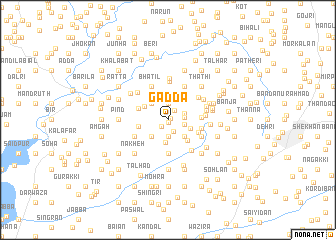 map of Gadda