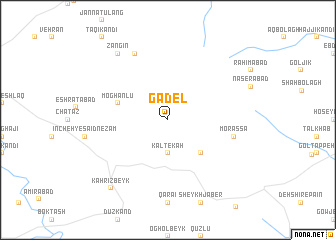 map of Gādel