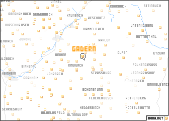 map of Gadern