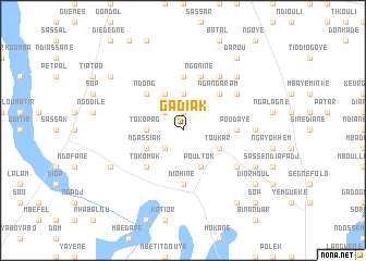 map of Gadiak