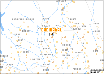 map of Gādi Badal