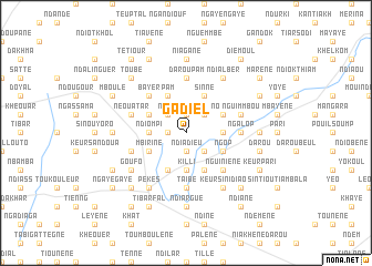 map of Gadiel