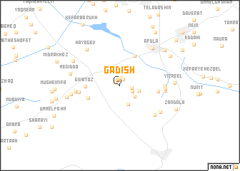 map of Gadish