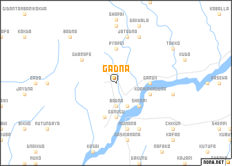 map of Gadna