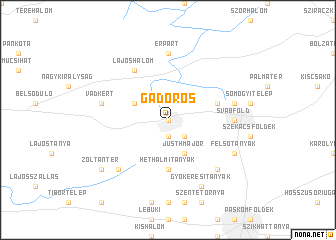 map of Gádoros