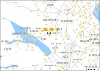 map of Gadriāni