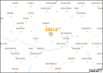 map of Gaela