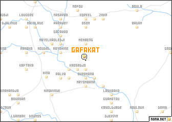 map of Gafakat