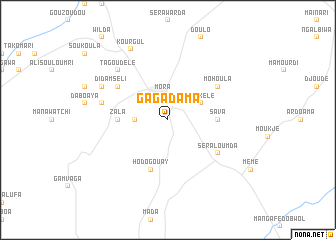 map of Gagadama