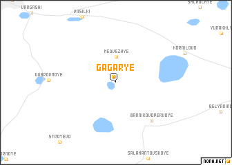 map of Gagar\