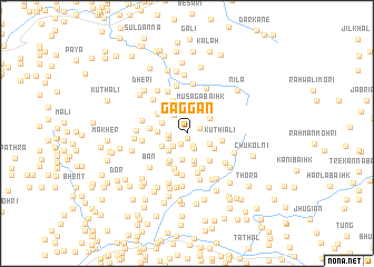 map of Gaggan