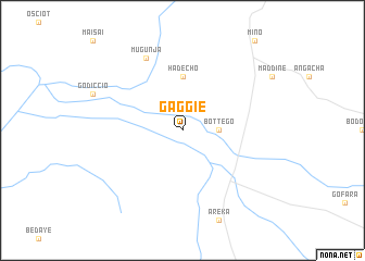 map of Gaggie