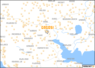 map of Gagoši