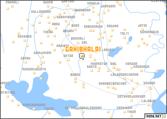 map of Gāhi Bhalāi