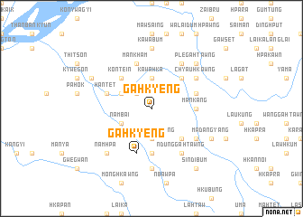 map of Gahkyeng
