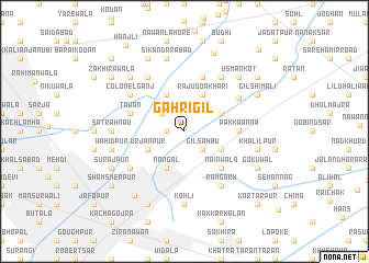 map of Gahri Gil
