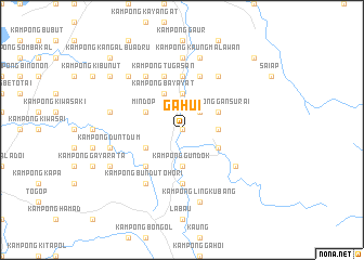 map of Gahui